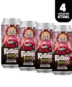 4 PACK RÚSTICO RUBÍ - Rústico BrewPub